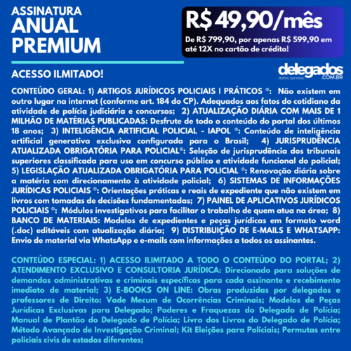 Assinatura Anual Premium